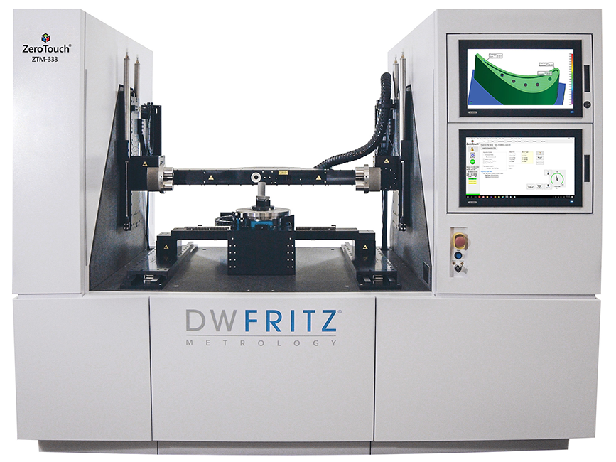 Das flexible ZeroTouch Messsystem misst komplexe Teilegeometrien mit niedrigem GRR.