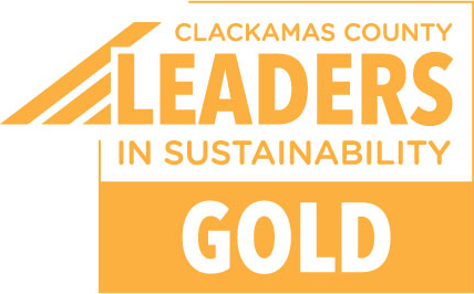 Clackamas County Führend in Sachen Nachhaltigkeit: Gold