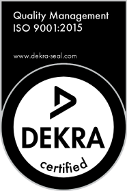 Dekra Certified - Quality Management ISO 9001-2015 - www.dekra-seal.com