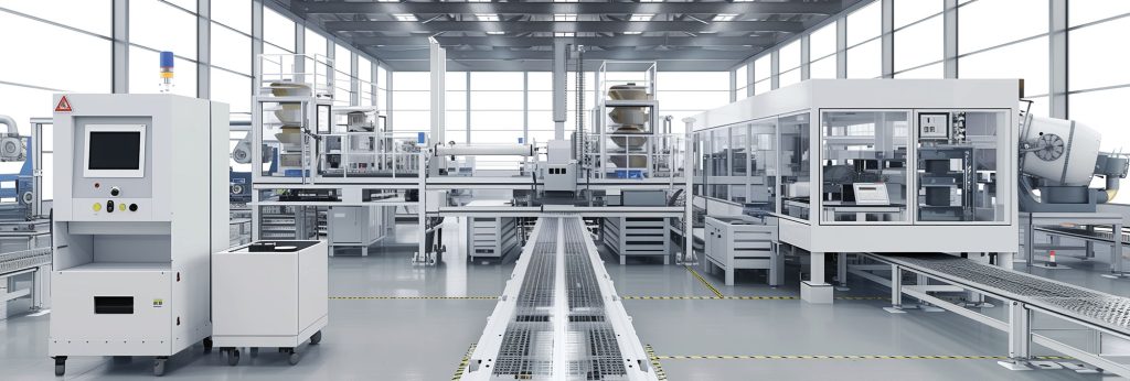smart factory with automated assembly 2000
