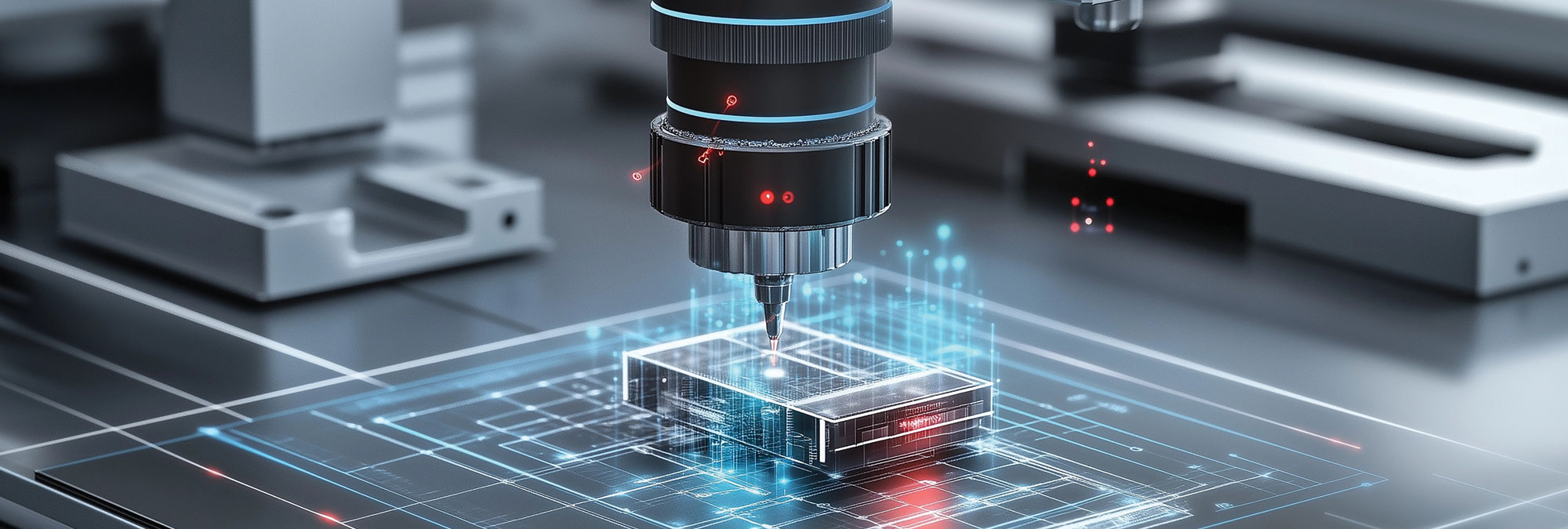 high speed non contact metrology machine with ai driven measurement capabilities